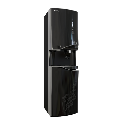 Ice machine with water cooler